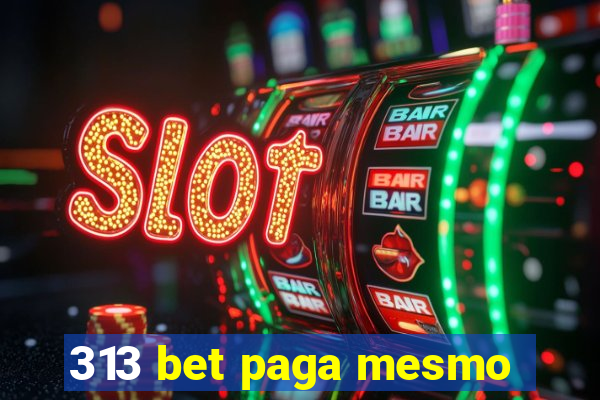 313 bet paga mesmo